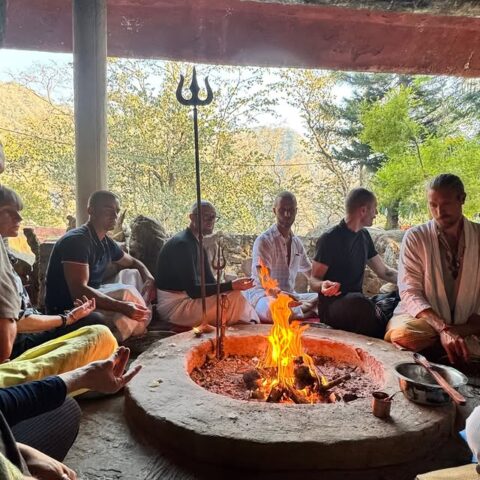 ריטריט במקדש הודי